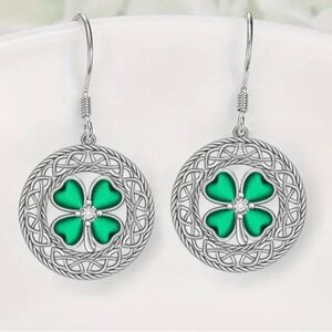 Four Leaf Clover Earrings
